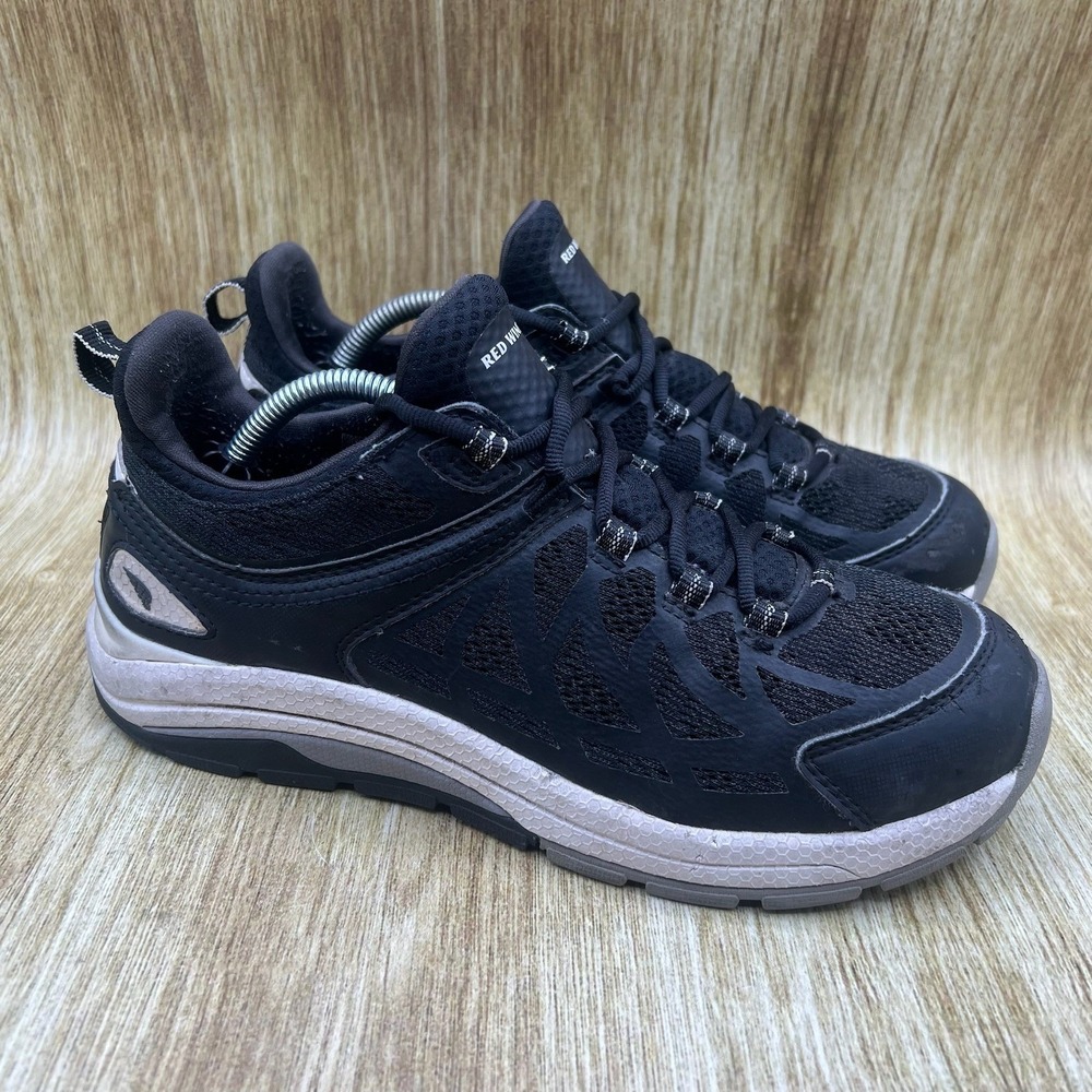 Red Wing 8335 Work Shoes Womens Size 7 Black Vibram Sole Athletic Safety Sneaker